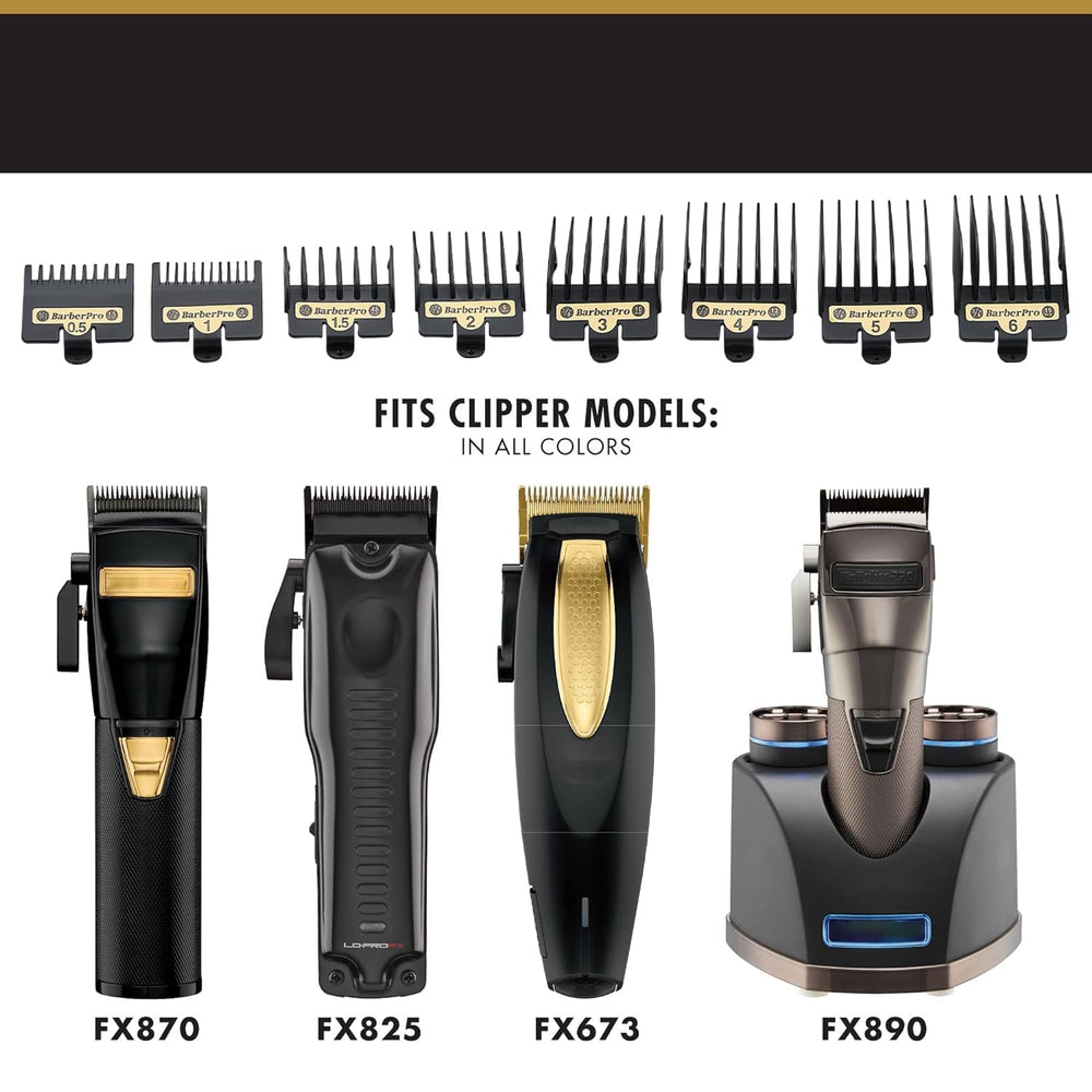 Audoc guide comb attached to BaBylissPRO FX870 showing secure fit