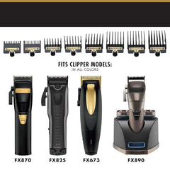 Audoc guide comb attached to BaBylissPRO FX870 showing secure fit