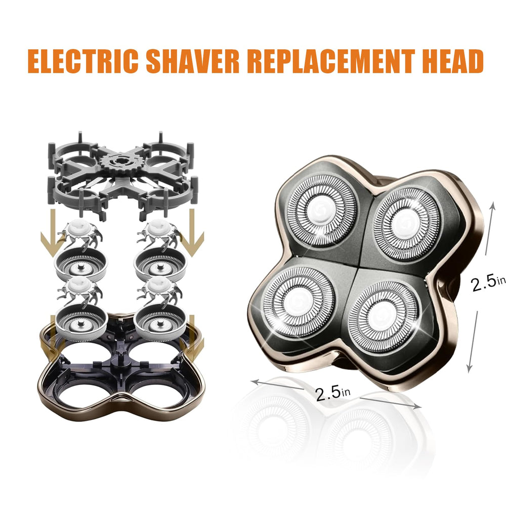 Audoc installed in Skull Pitbul shaver demonstrating restored shaving efficiency