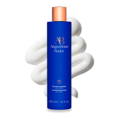 Augustinus Bader bottle front view showing premium shampoo benefit hydration
