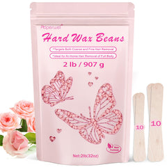 Auperwel front pouch showing rose wax beads and clear labeling for easy identification
