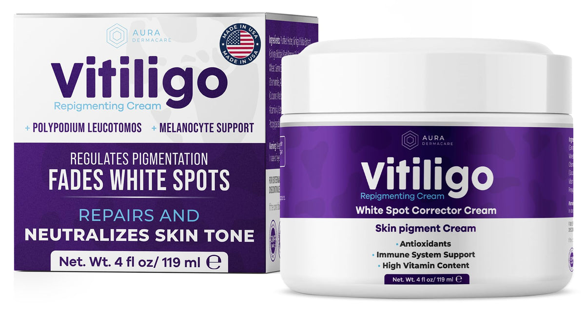 AURA VITAMINS front packaging showing product and clear labeling benefit of targeted support