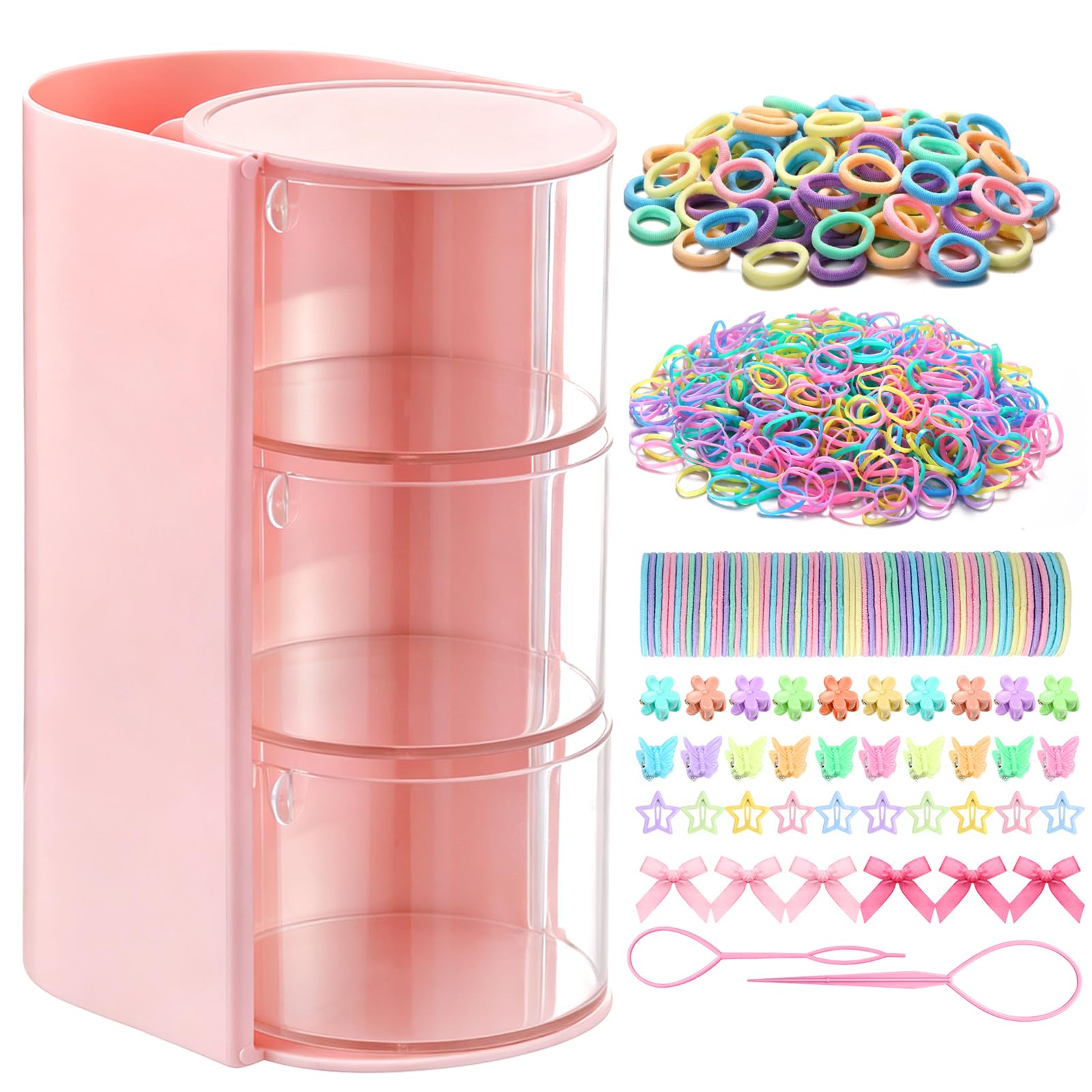 auroray front view of organizer showing contents and tidy storage benefit