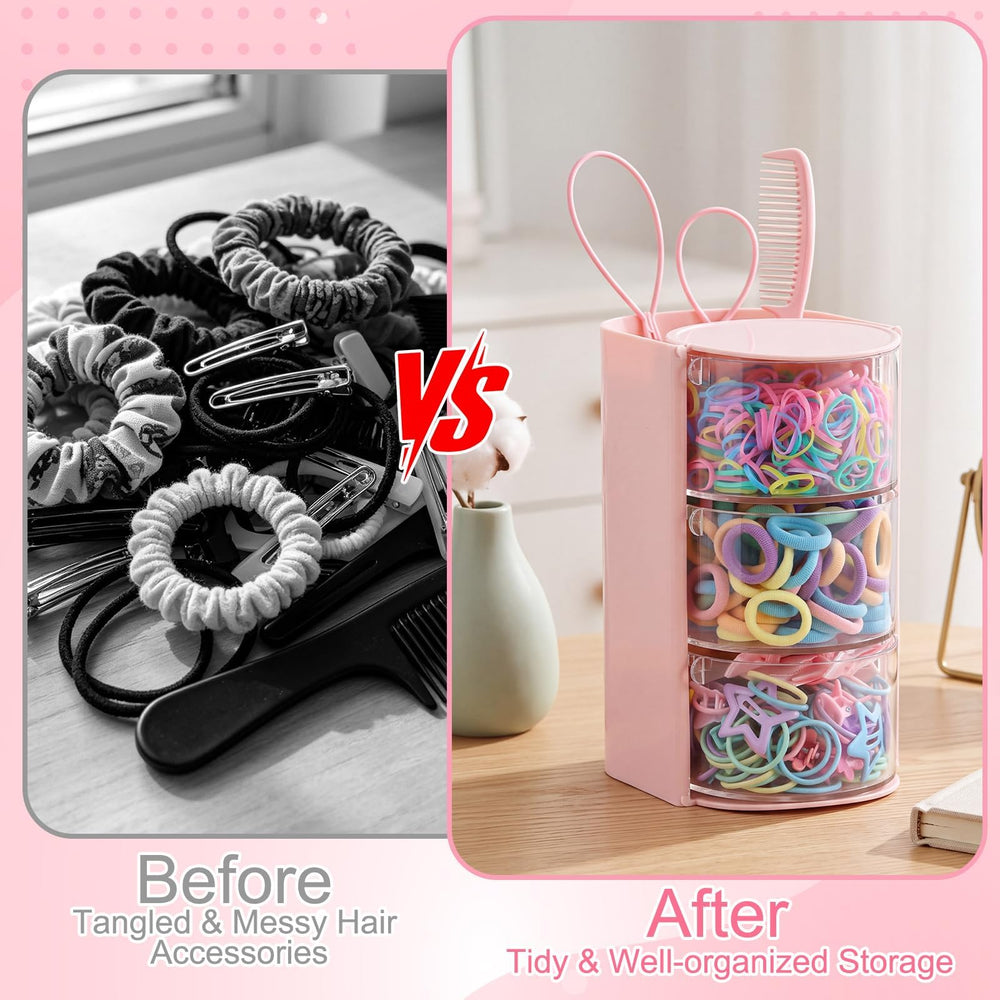 auroray organizer held in hand showing compact size and space-saving benefit