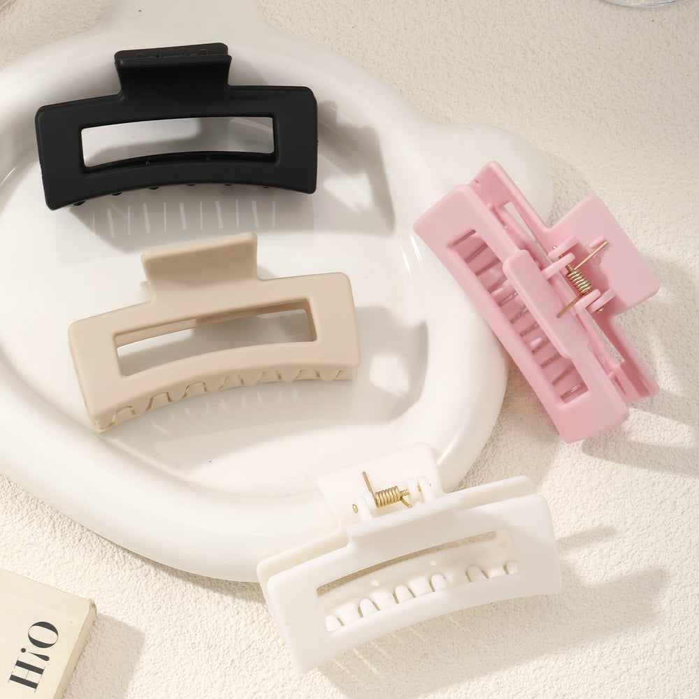 Auseibeely clips on a dressing table showing versatile styling convenience