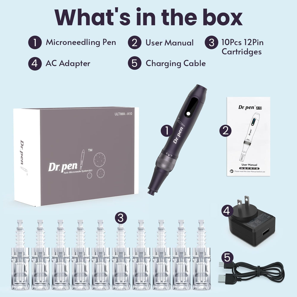 AUSGOOD packaging and contents laid out to show included accessories and hygiene