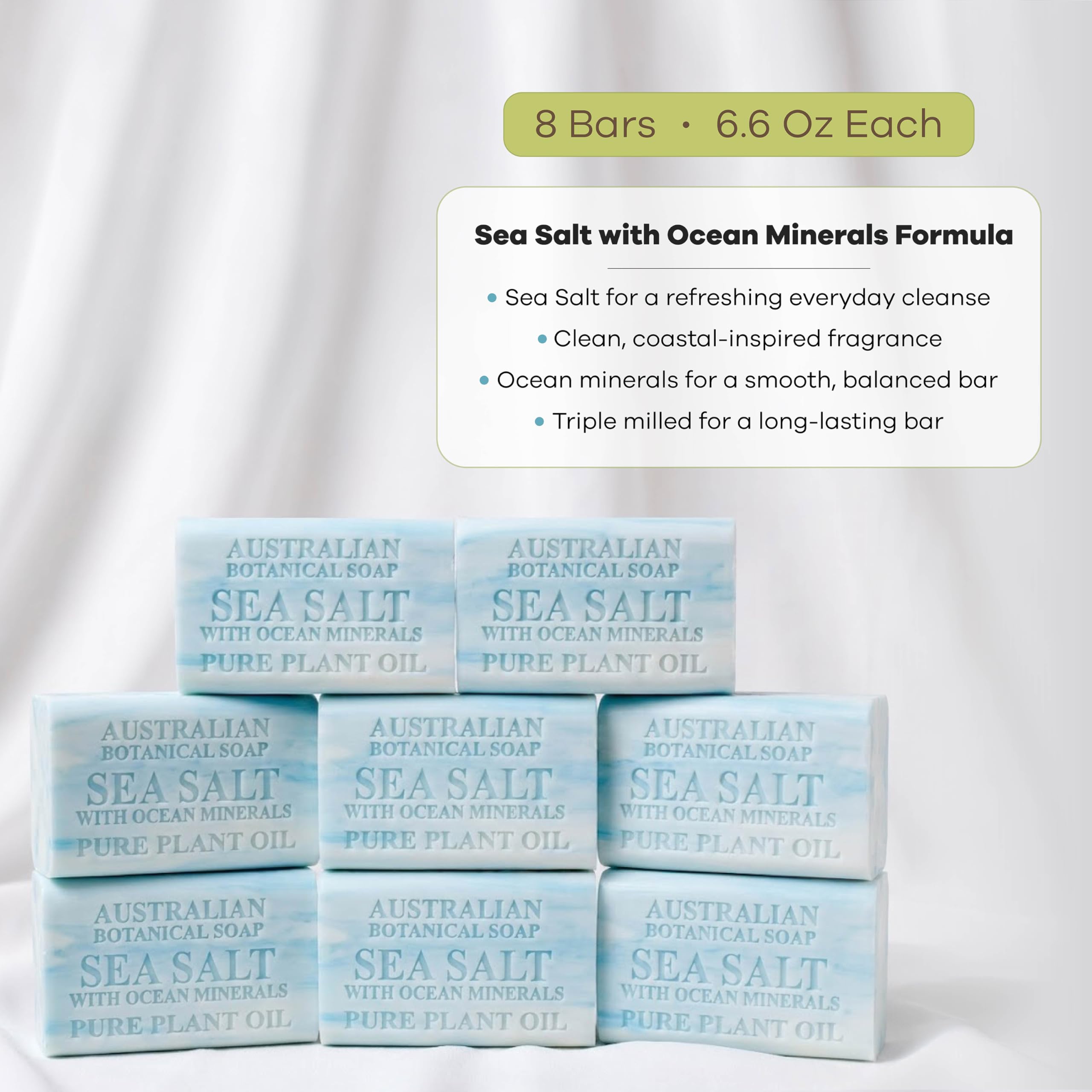 Australian Botanical Soap organic shea butter ingredient scoop showing moisturising benefit
