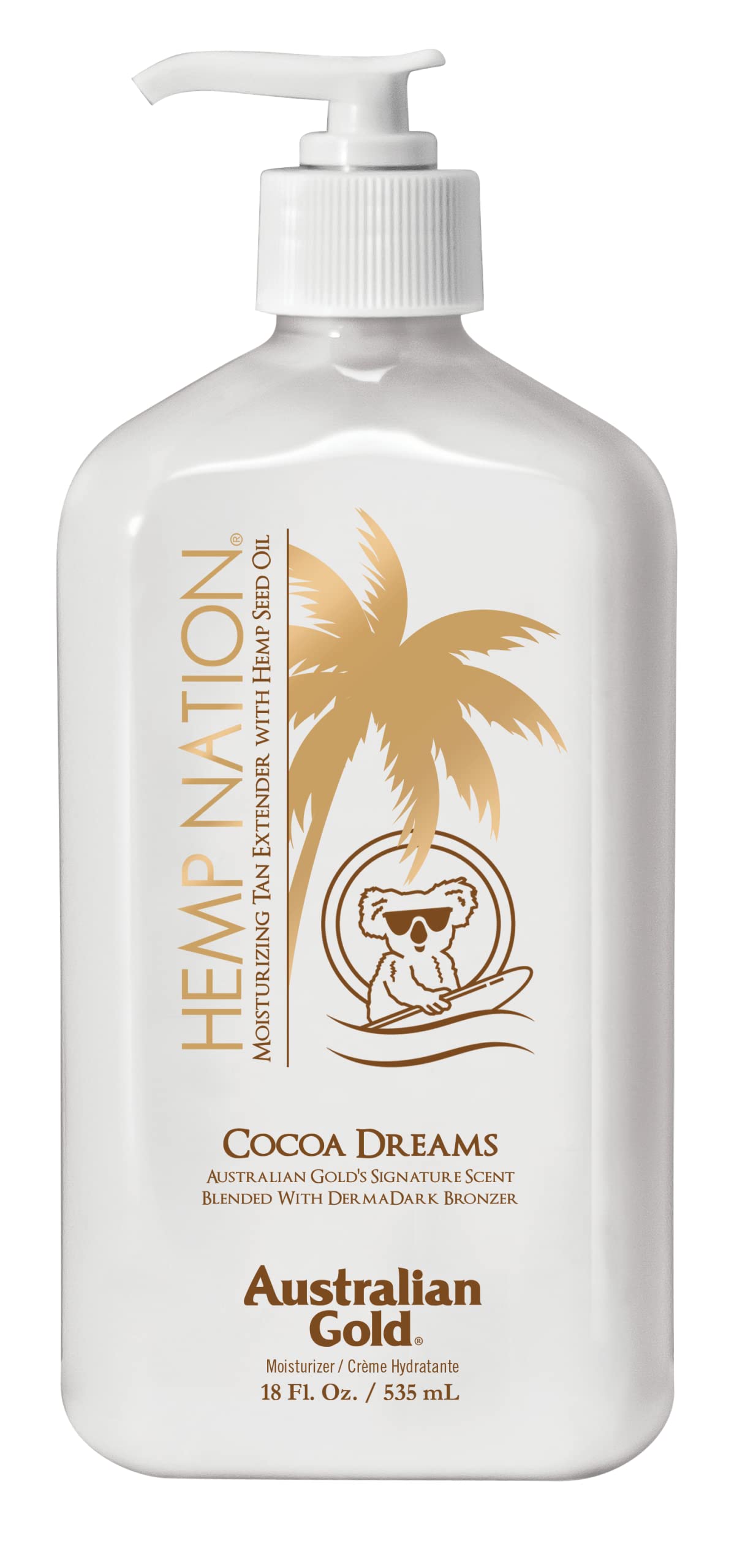 Australian Gold Cocoa Dreams front packaging showing product and benefits