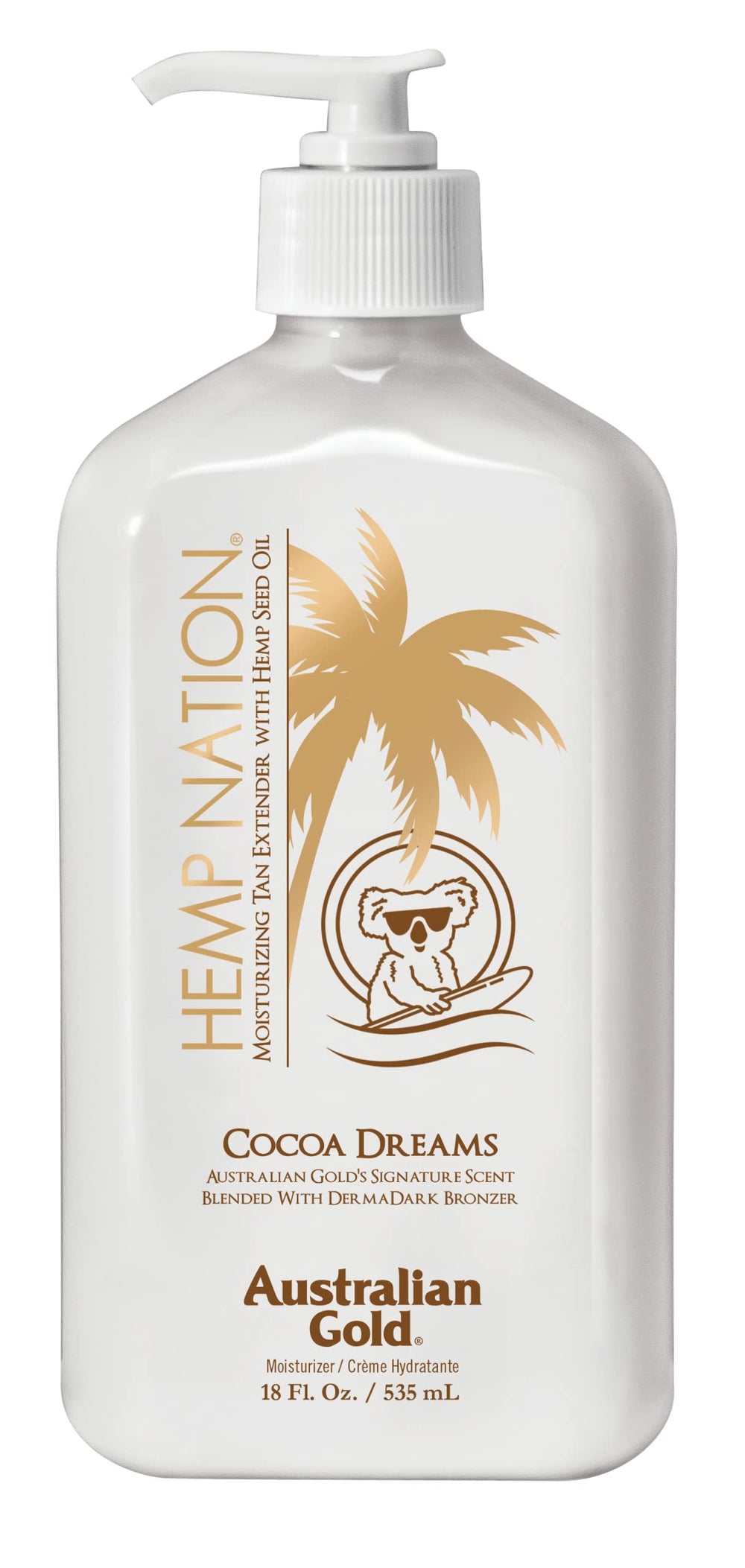 Australian Gold Cocoa Dreams front packaging showing product and benefits
