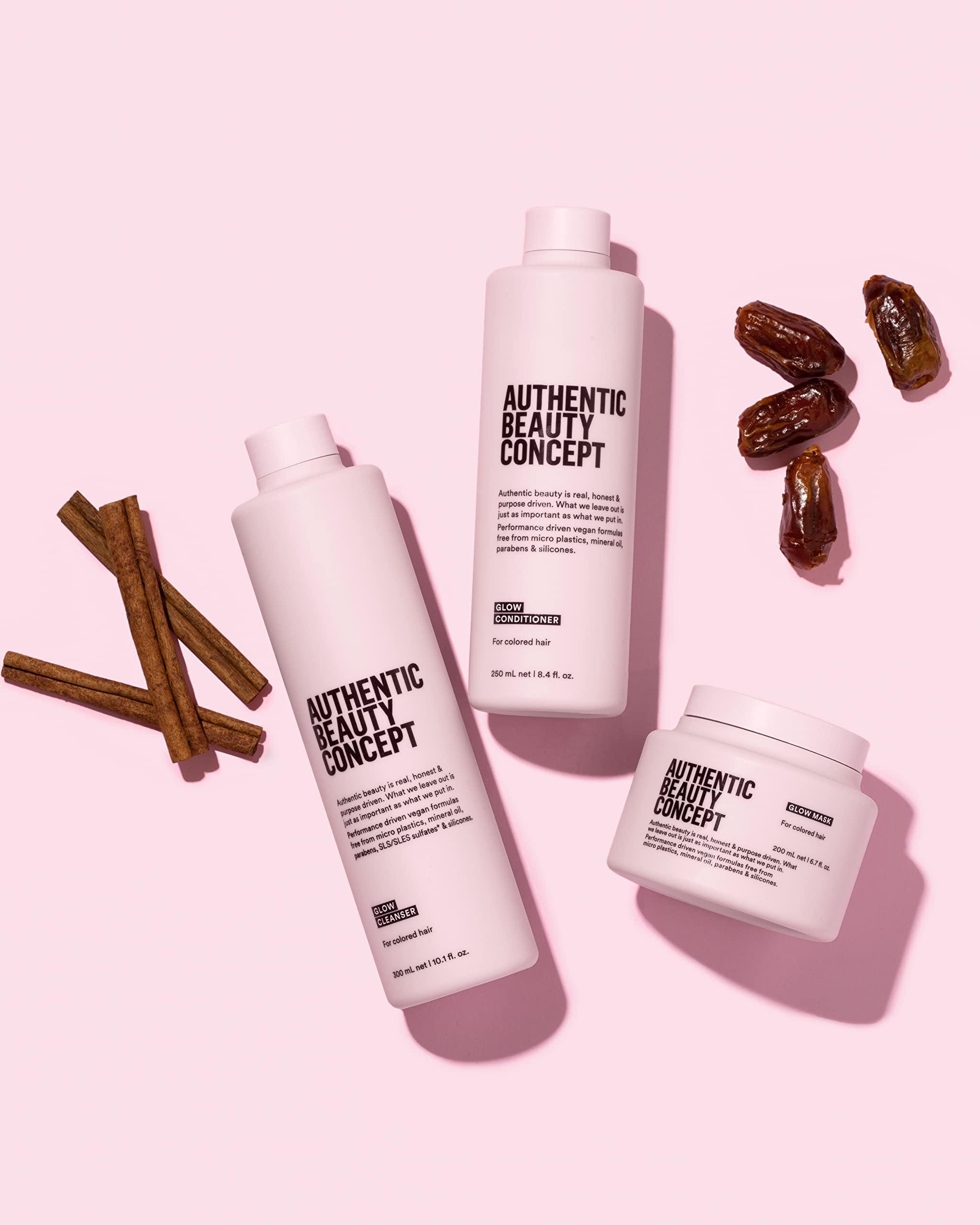 Authentic Beauty Concept in-bathroom lifestyle scene demonstrating everyday use benefit
