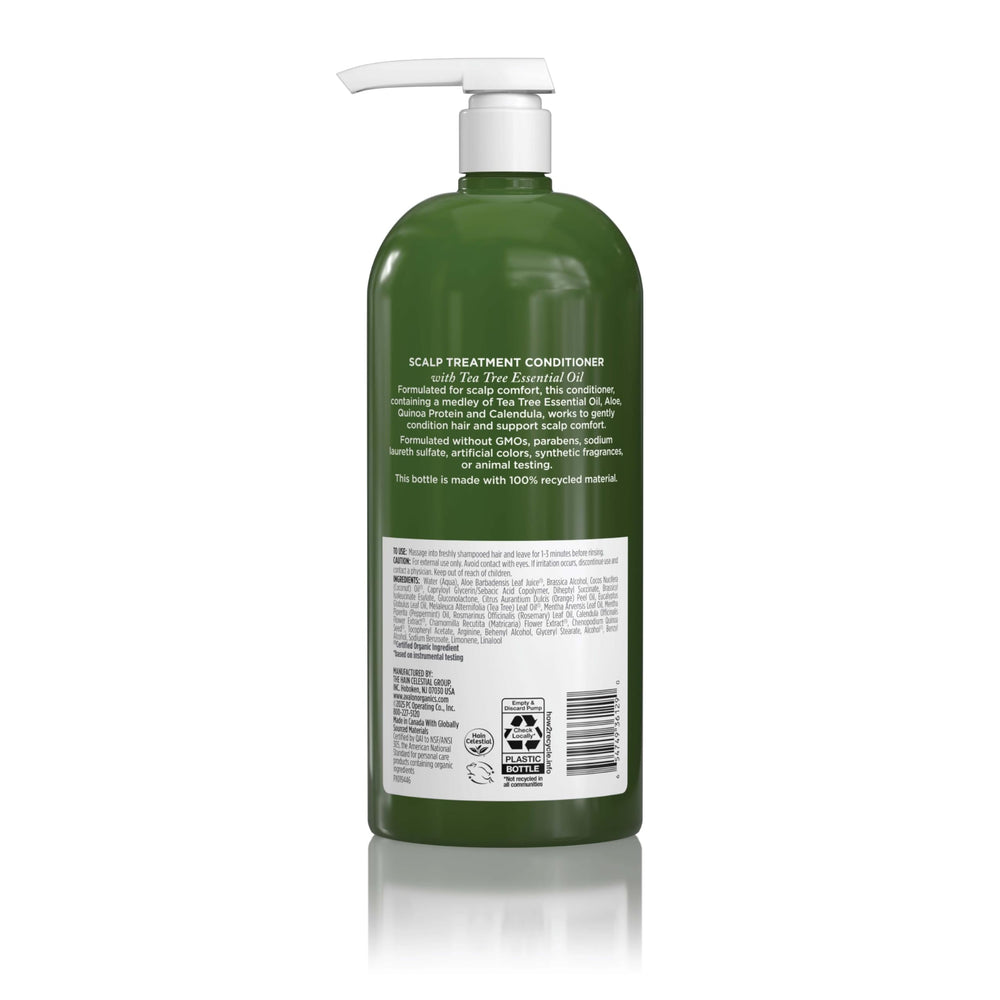 Avalon Organics back label with ingredient list for transparency and trust