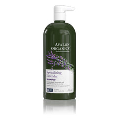 Avalon Organics front packaging showing 32 oz bottle and lavender scent benefit