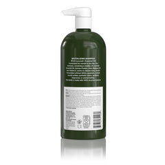Avalon Organics bottle next to a hand to show 32 oz size and value