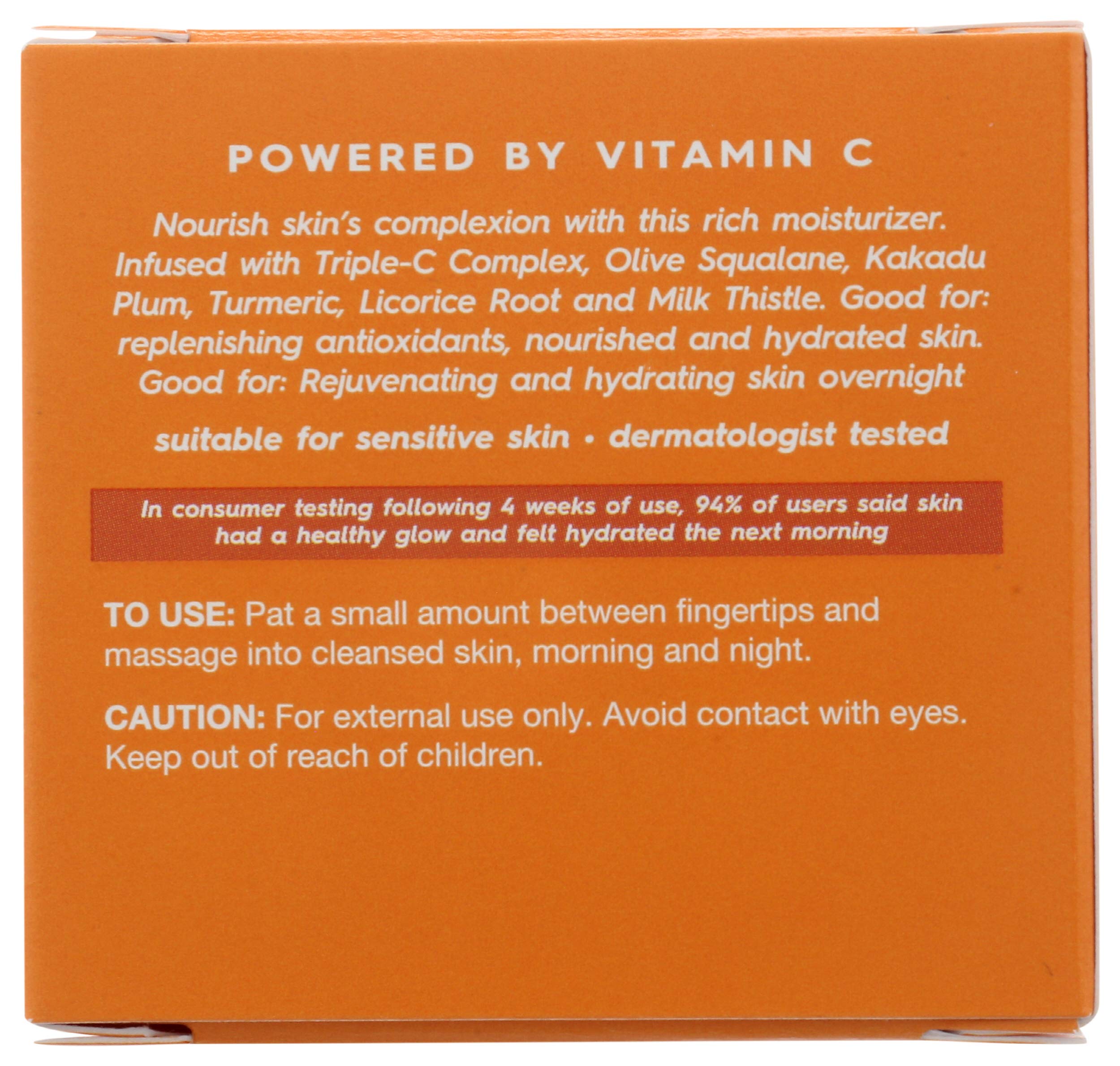 Avalon Organics open jar top view showcasing creamy plant-based formula