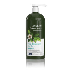 Avalon Organics front packaging showing 32 fl oz bottle and benefits