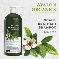 Avalon Organics bottle in hand demonstrating 32 ounce size and scale