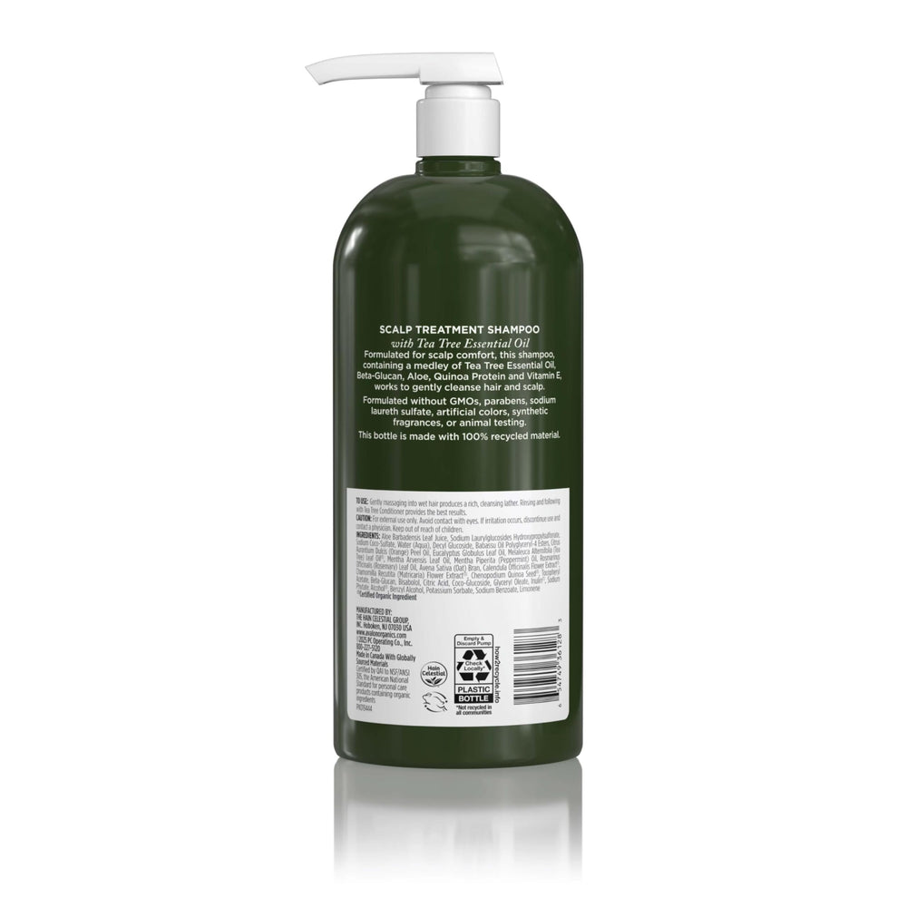Avalon Organics label closeup highlighting ingredients and certifications