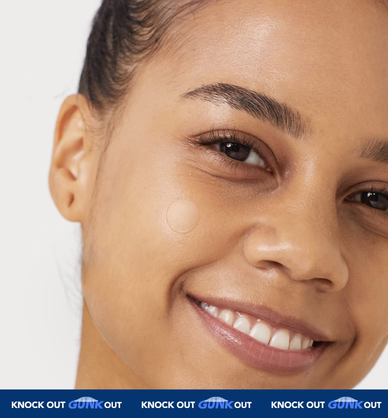 AVARELLE used saturated patch after wear illustrating fluid removal