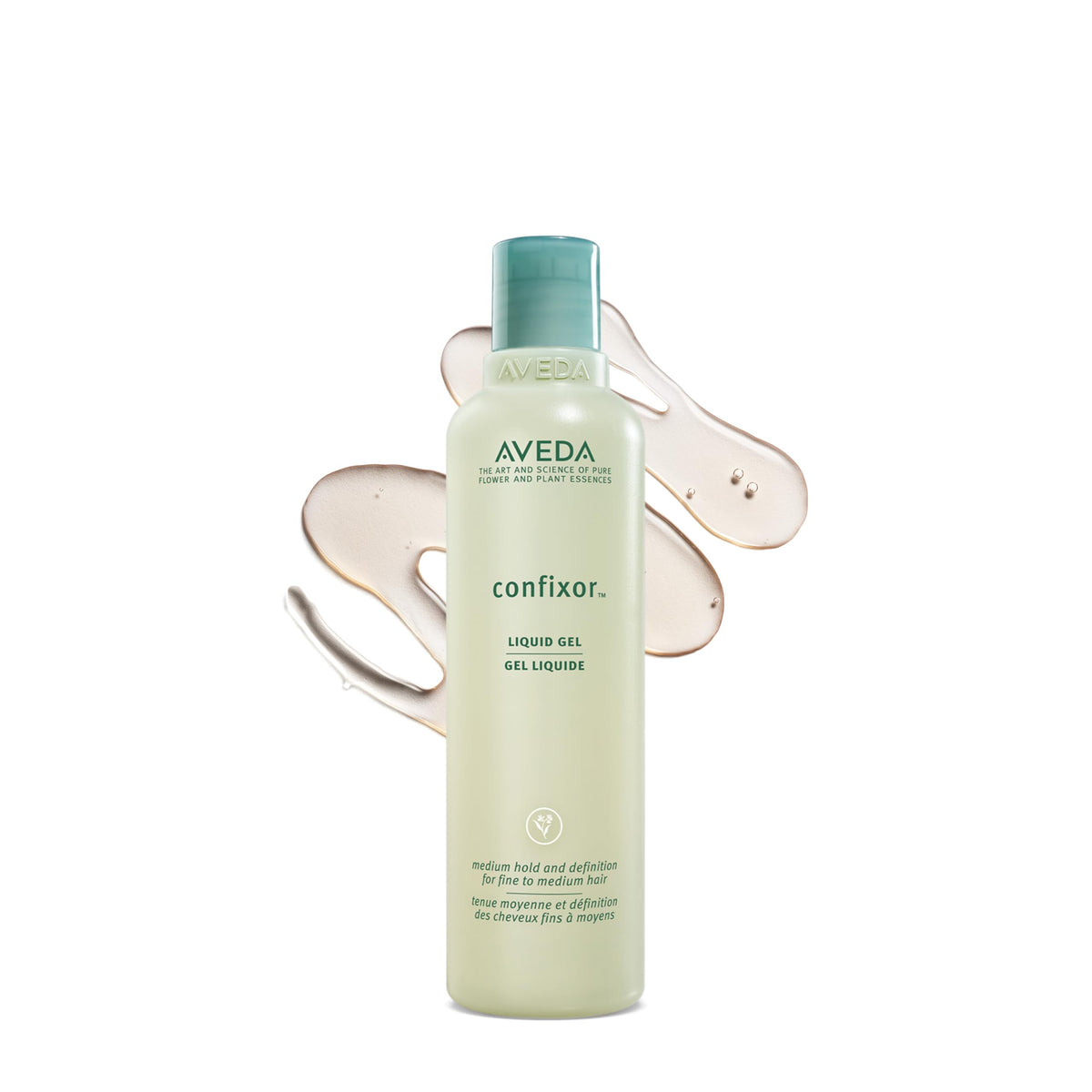 AVEDA Confixor front packaging showing product and label, communicates clean professional styling