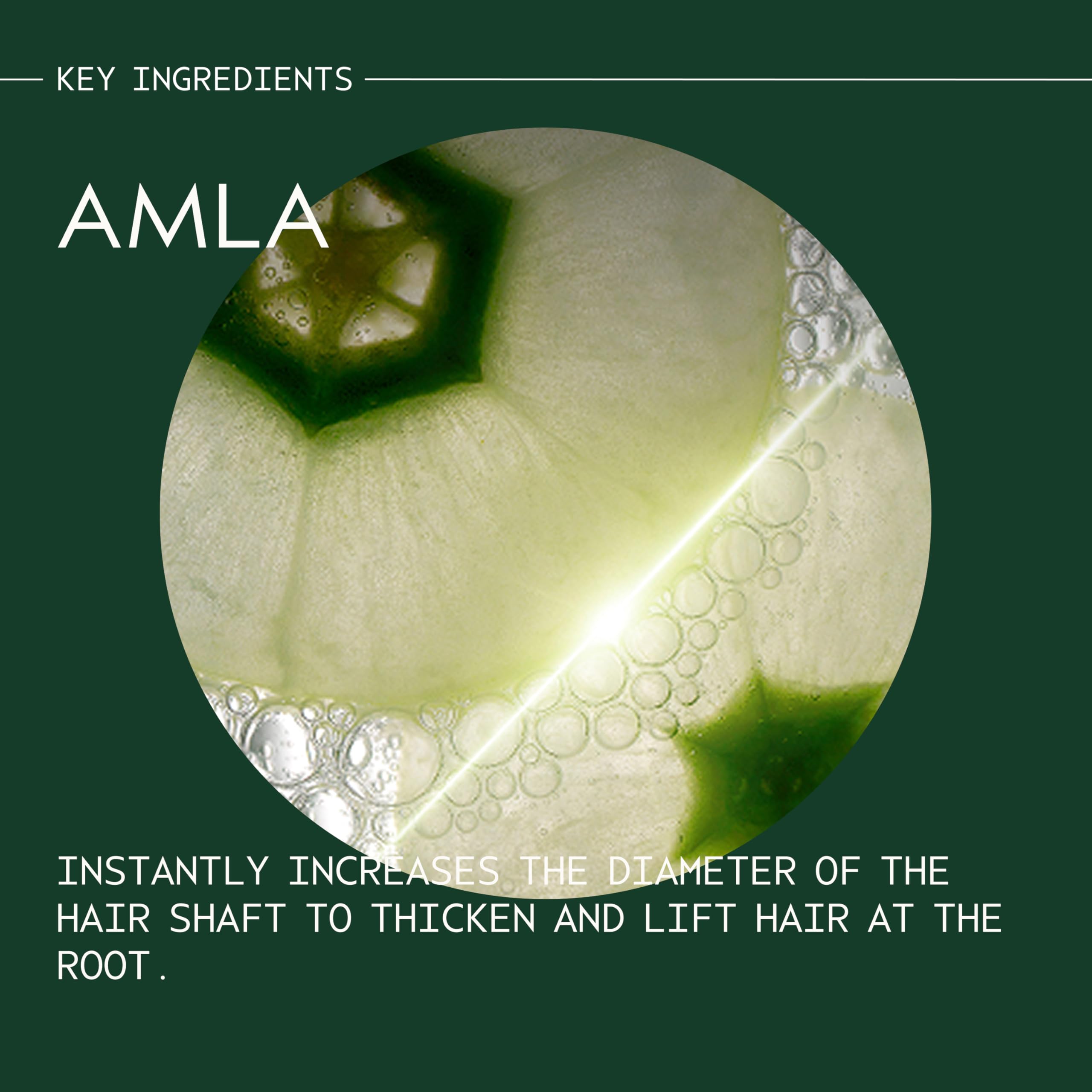 AVEDA foam on hand demonstrating easy emulsification benefit
