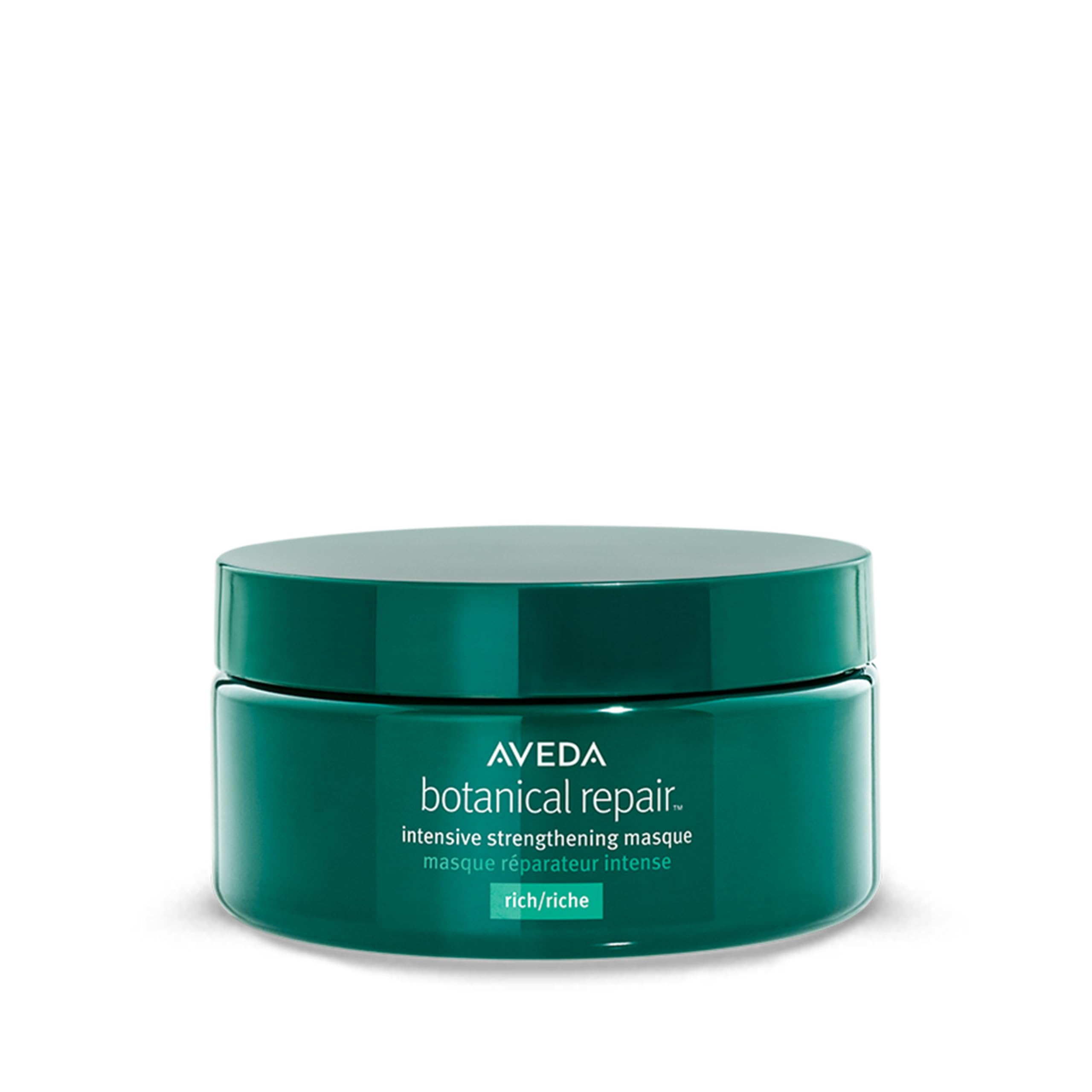 AVEDA jar front view showing product and brand for clear shelf presentation