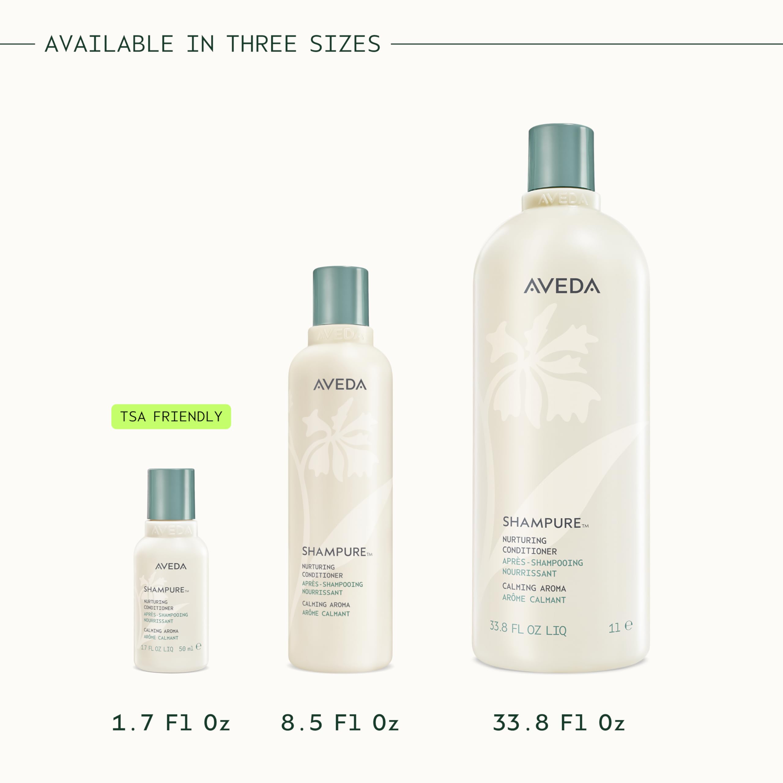 AVEDA Shampure with lavender and ylang ylang showing calming aroma