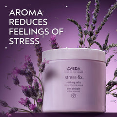 Close-up texture of Aveda salts and organic sugar revealing gentle exfoliation benefits