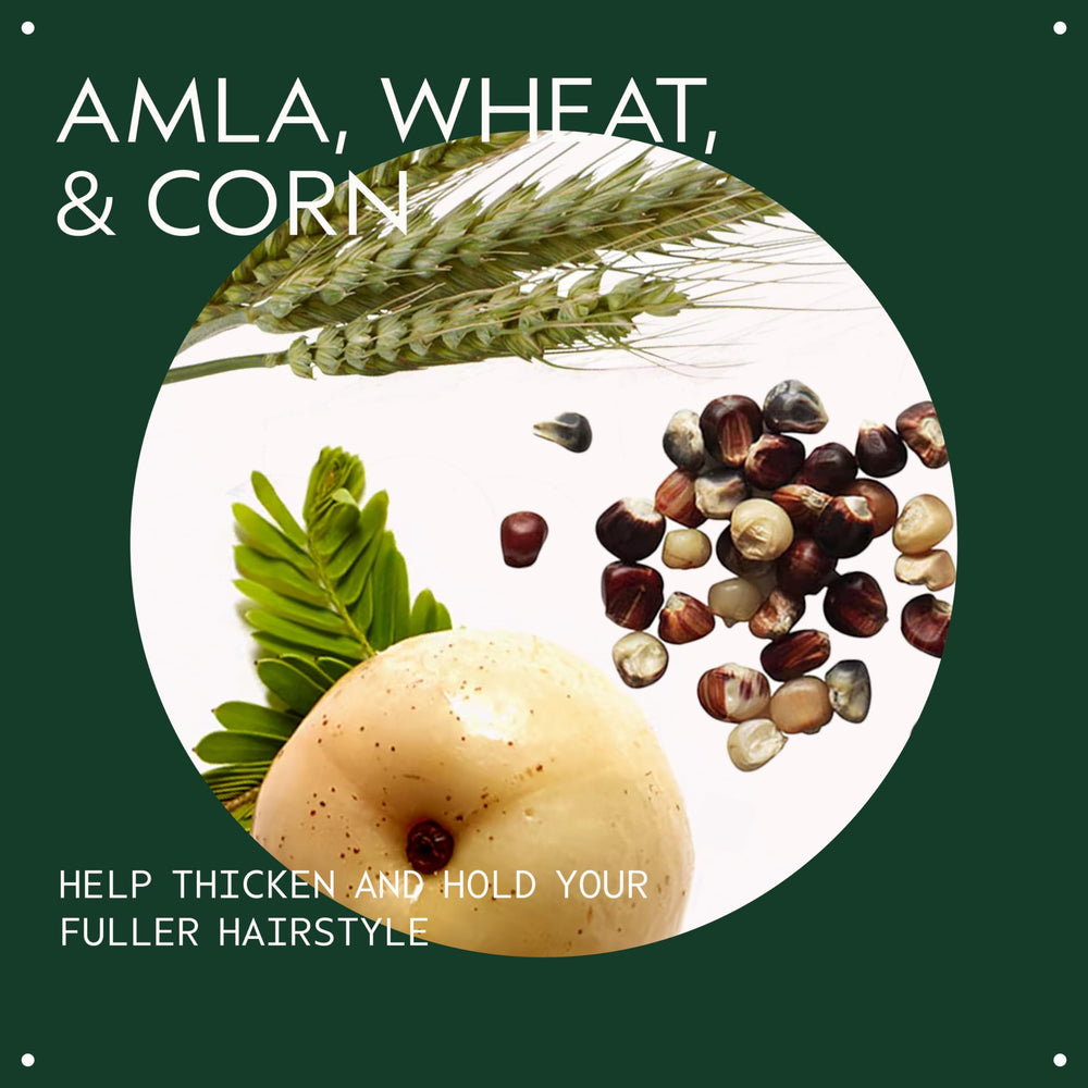 AVEDA bottle nozzle close-up highlighting spray control and even product distribution benefit
