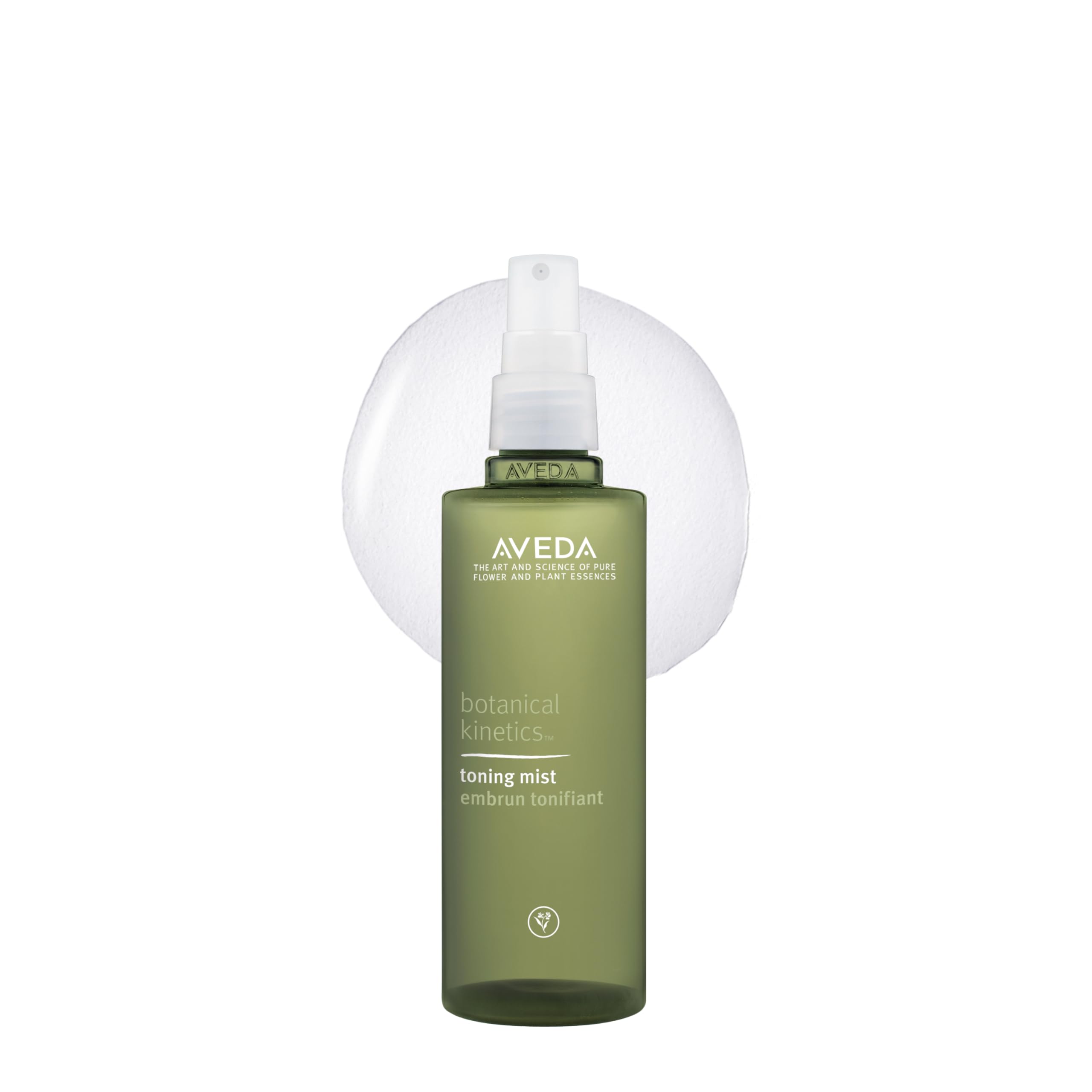 AVEDA front bottle view showing clean design and product benefit of balancing skin