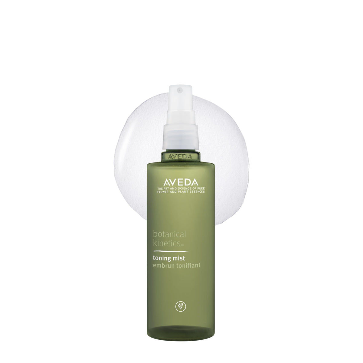 AVEDA front bottle view showing clean design and product benefit of balancing skin