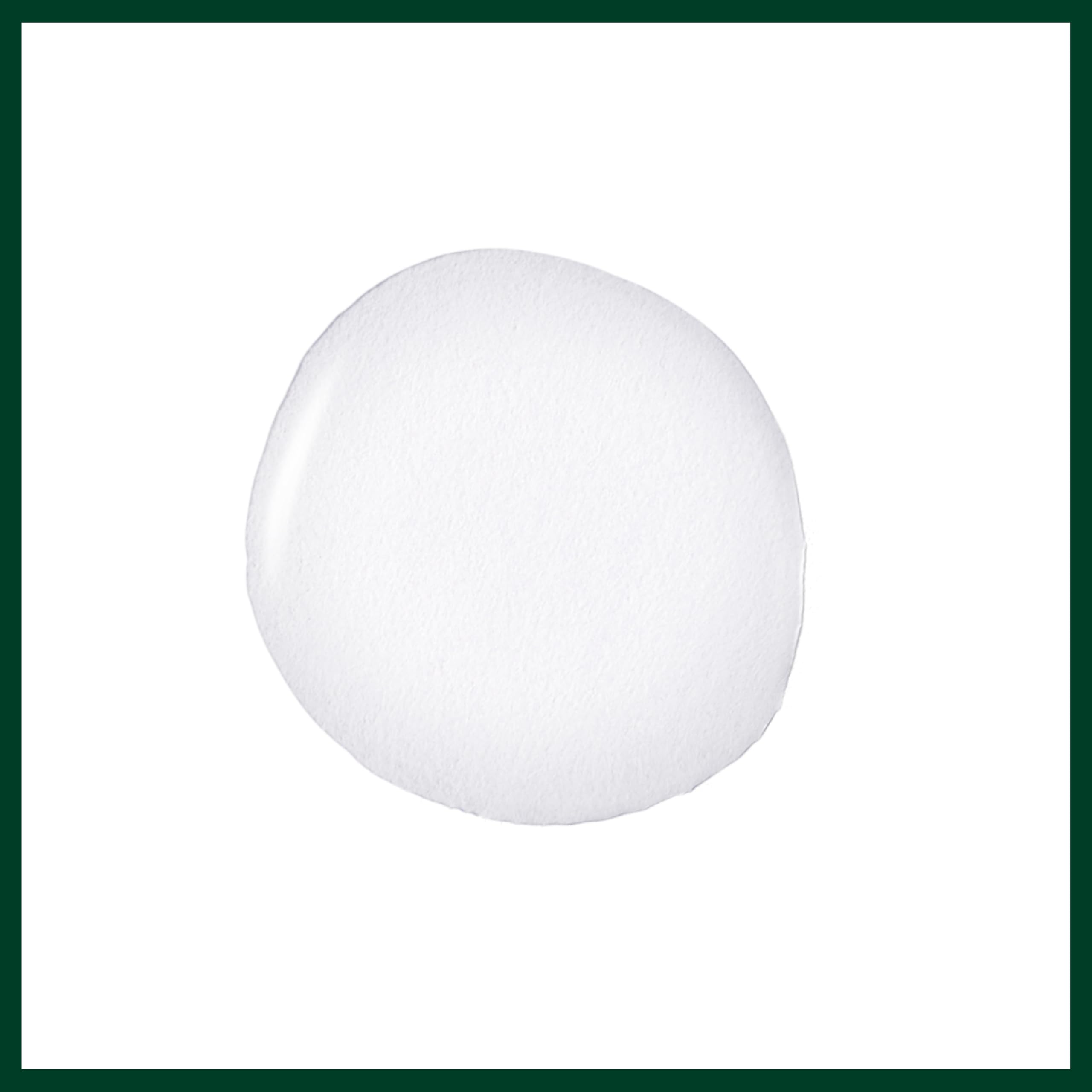 AVEDA clear product label and ingredient list highlighting natural formulation benefit