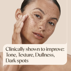 Aveeno close-up of soy complex highlighting tone-evening benefit