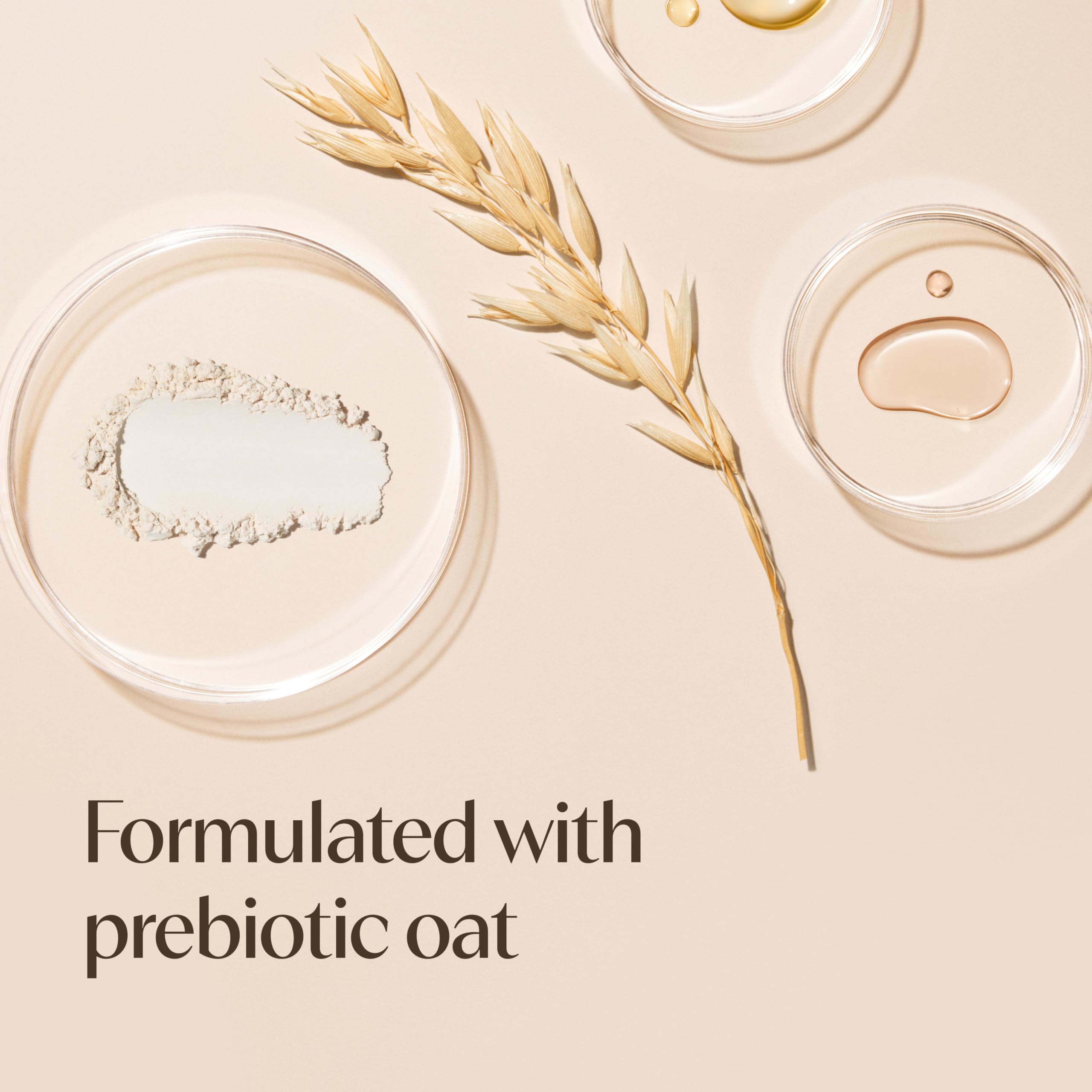 Aveeno lotion absorbing into forearm delivering non-greasy moisture