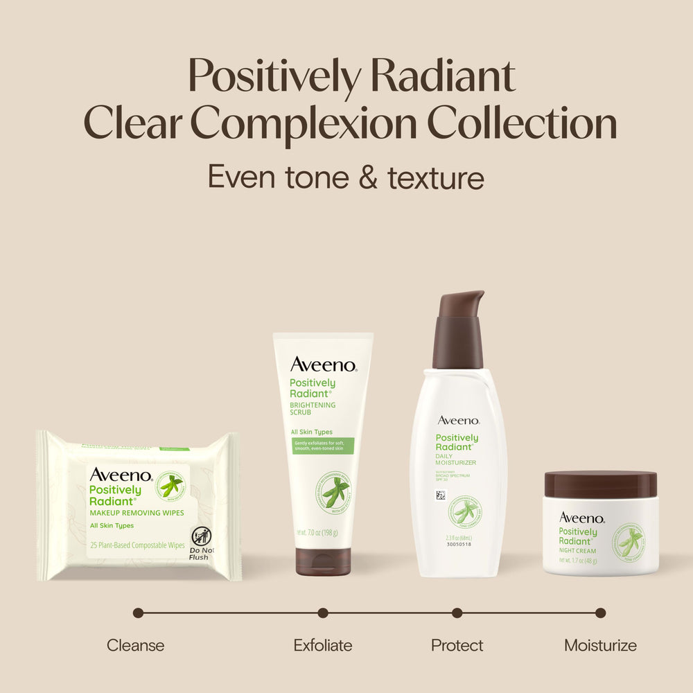 Aveeno moisturizer being spread on skin to show even coverage and protection