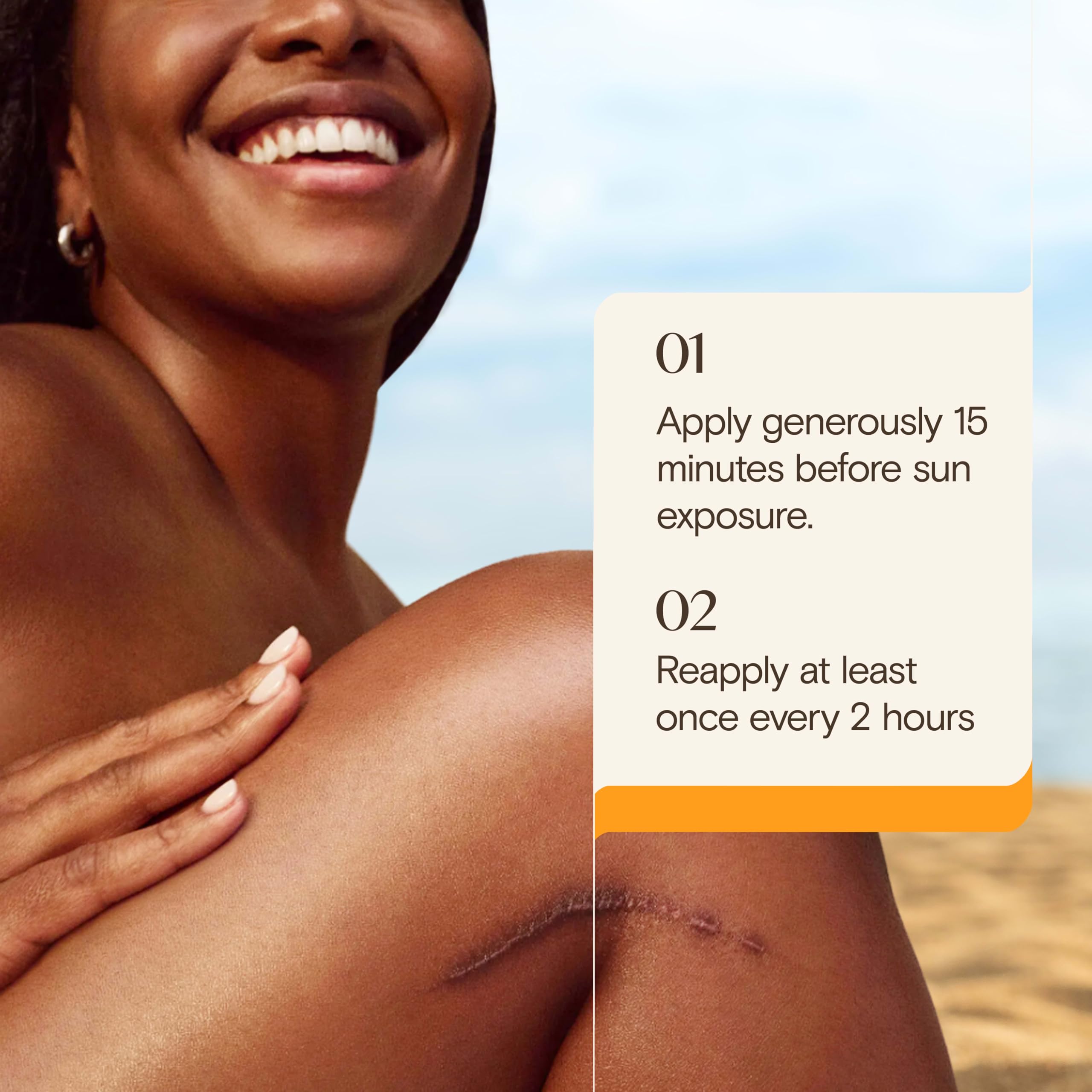 Aveeno sunscreen in a beach bag portraying convenient everyday outdoor use