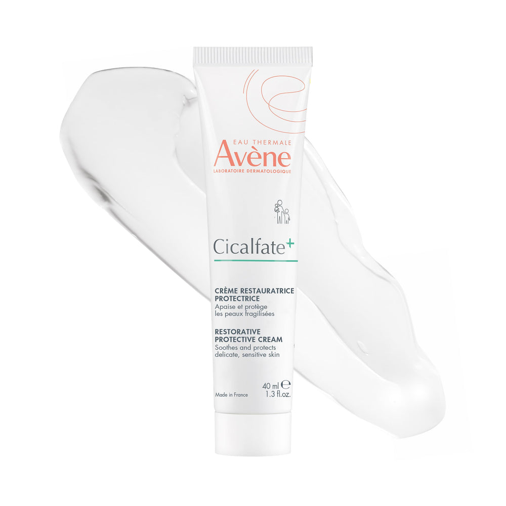 Avène Cicalfate+ front packaging showing tube and box, trustworthy brand protection