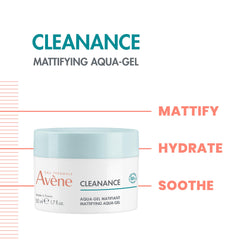 Eau Thermale Avène gel texture close-up highlighting lightweight hydration