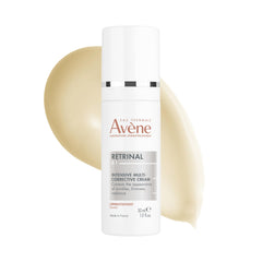 Eau Thermale Avène front jar view showing product packaging and clean clinical design benefit: visible anti-aging care