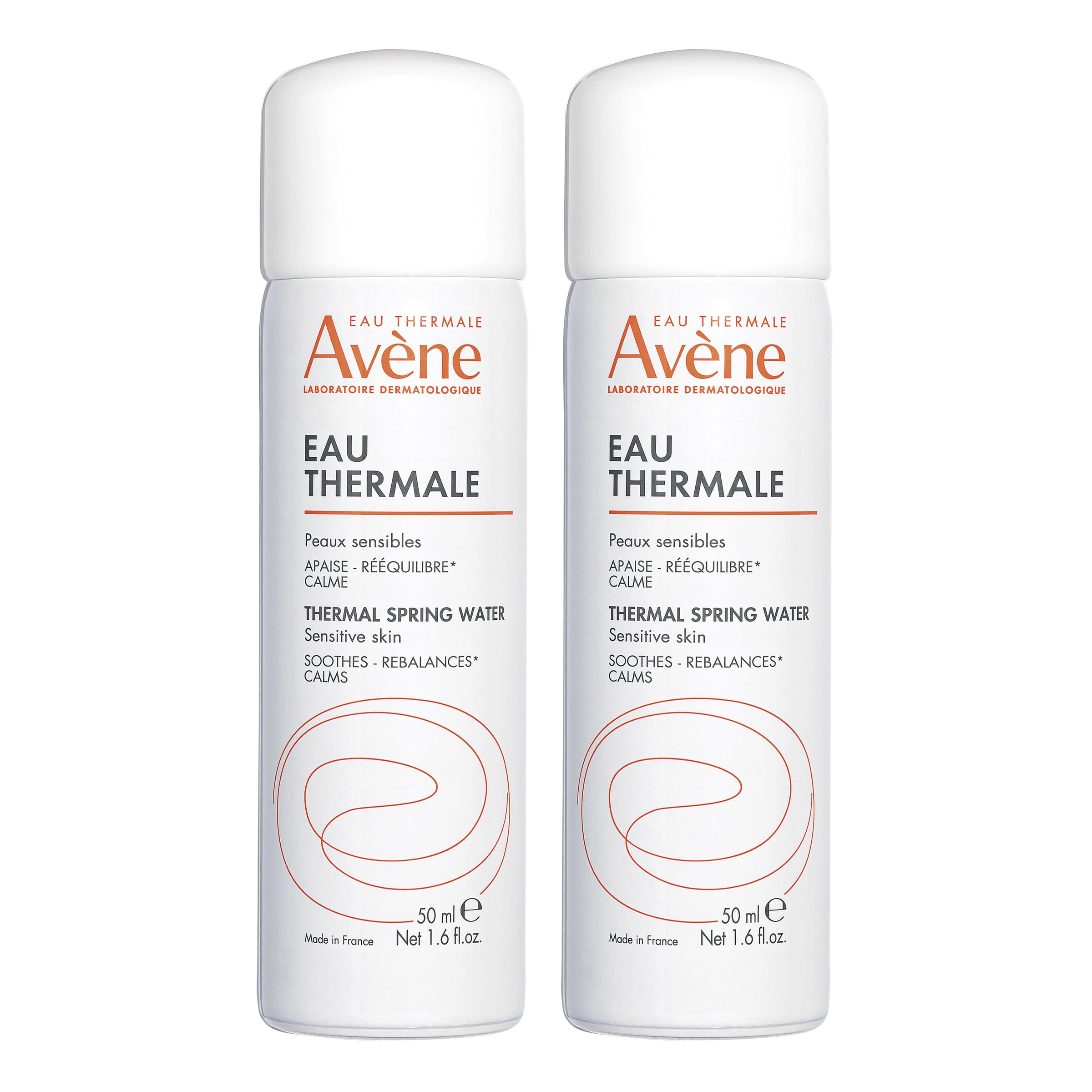 Avène brand label detail highlighting ingredients and gentle formulation benefit