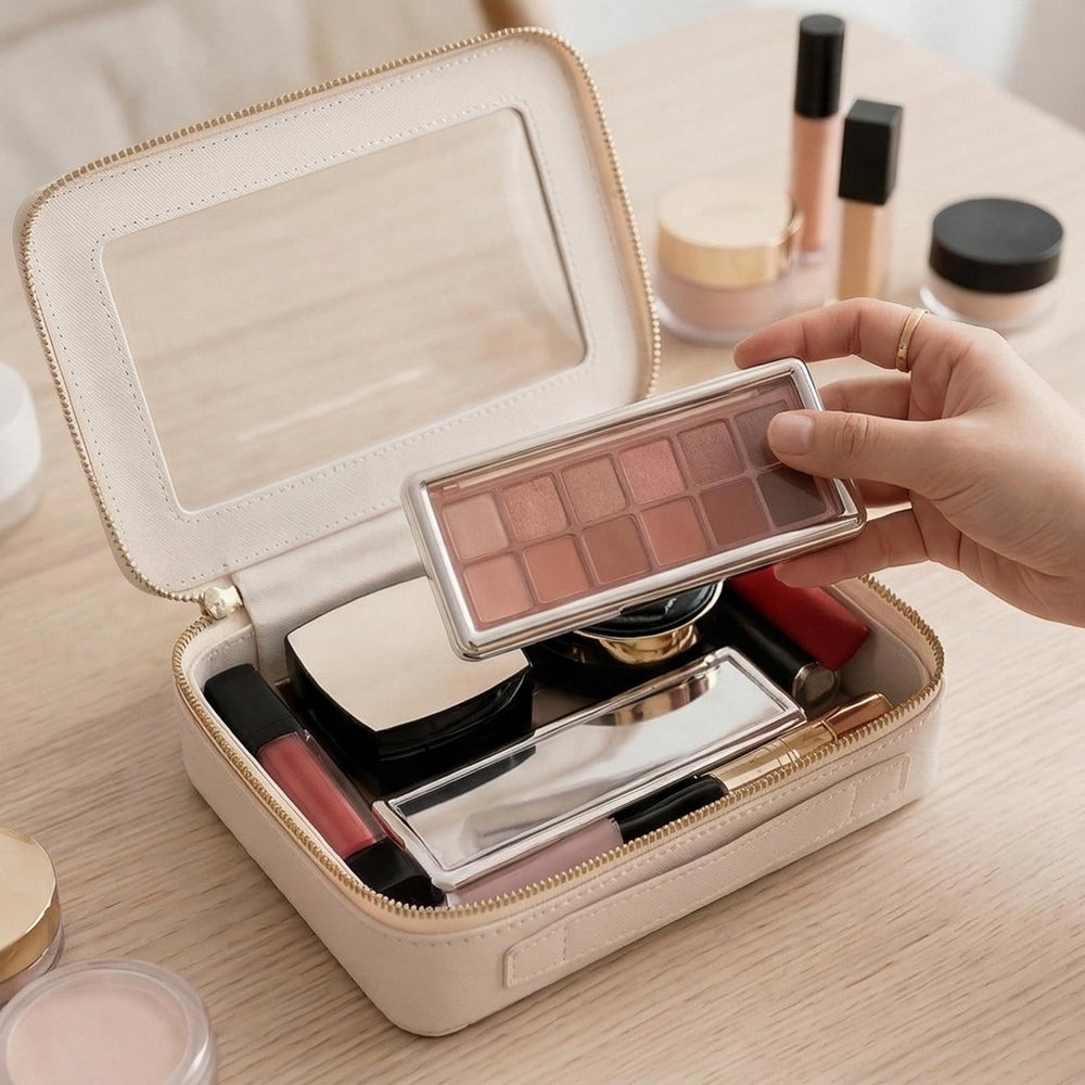 Aveniee held in hand to show compact scale and easy carry convenience
