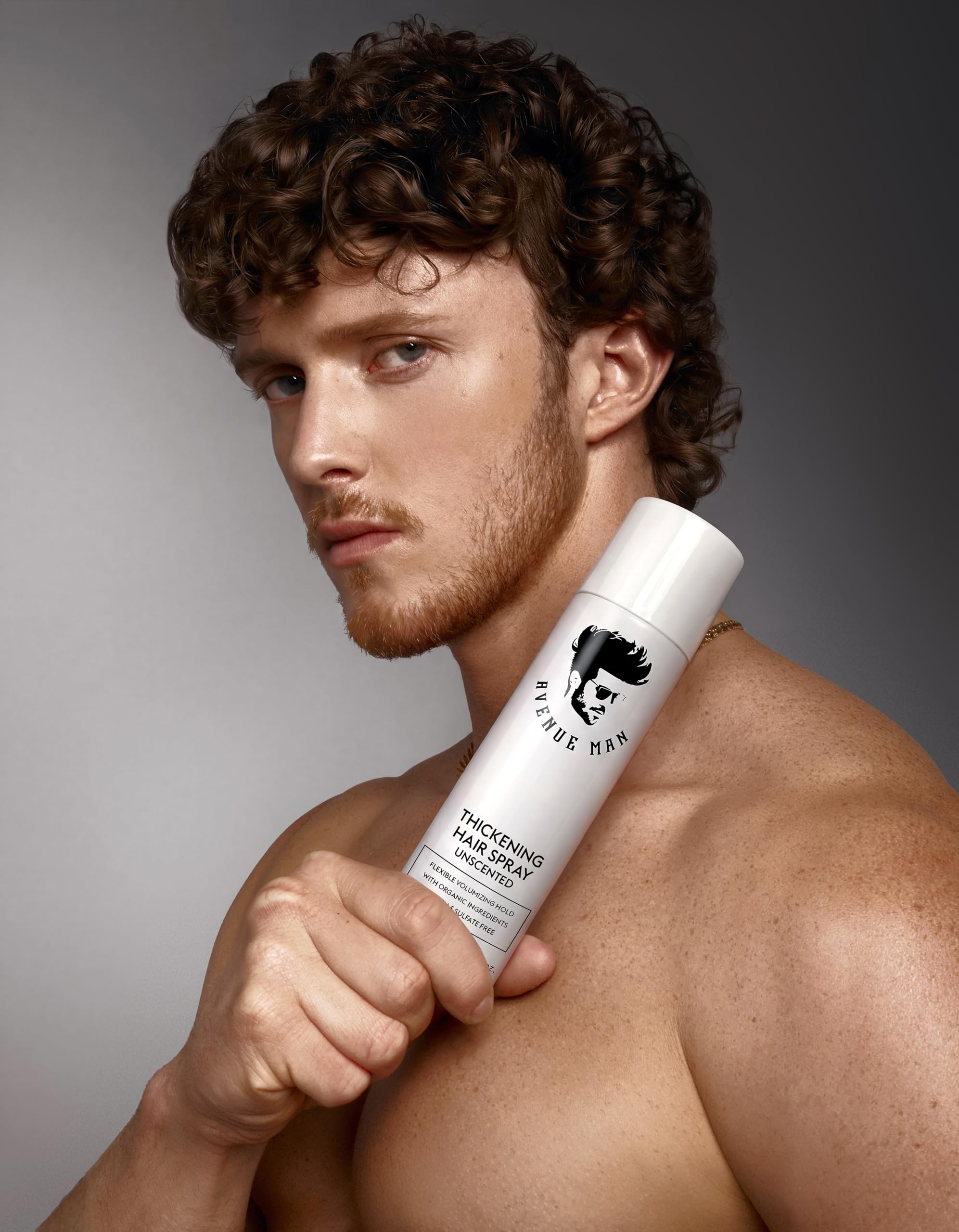 Avenue Man in bathroom routine demonstrating easy rinse-out benefit