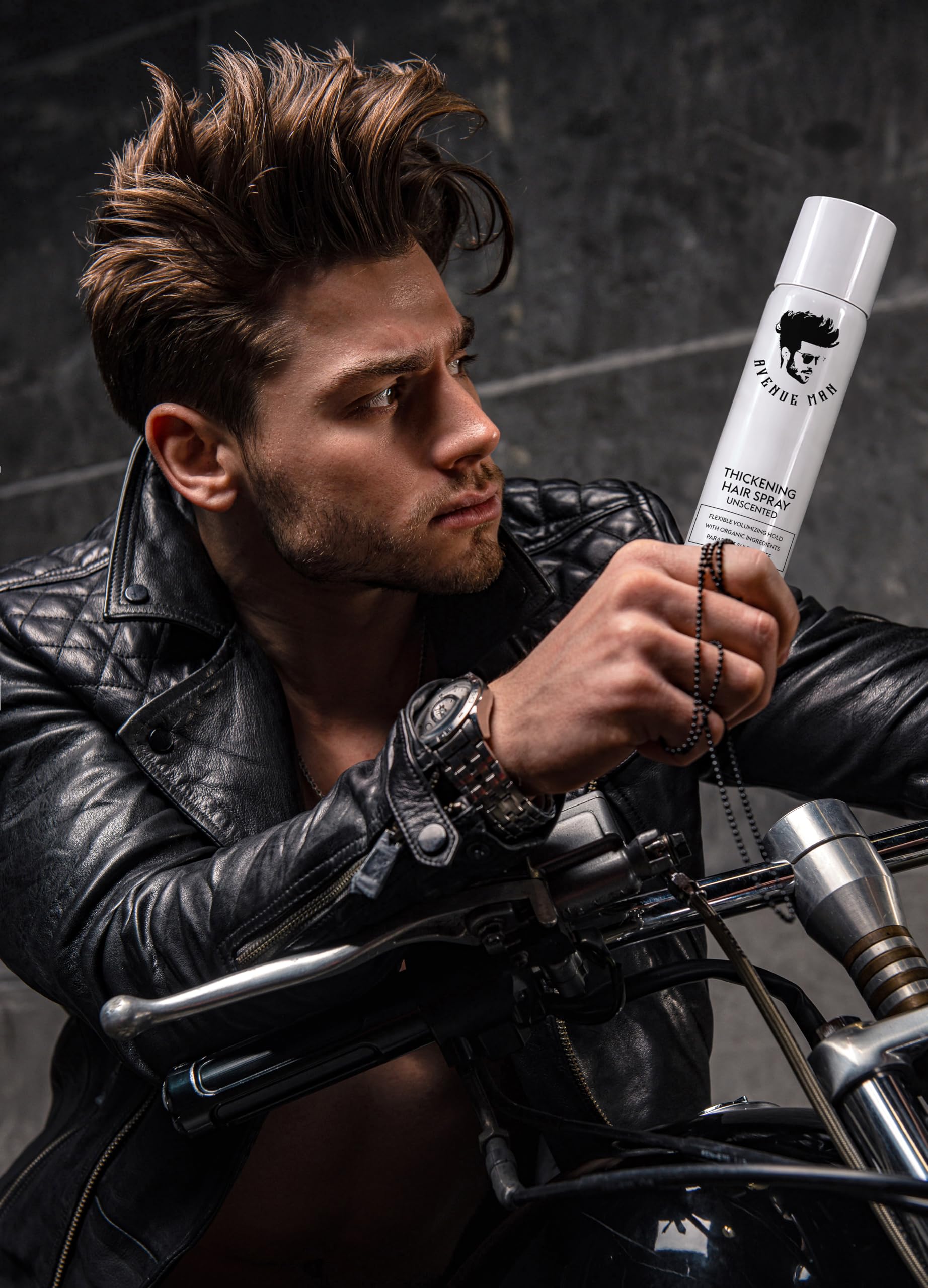 Avenue Man lifestyle street-style photo showing long-lasting control benefit