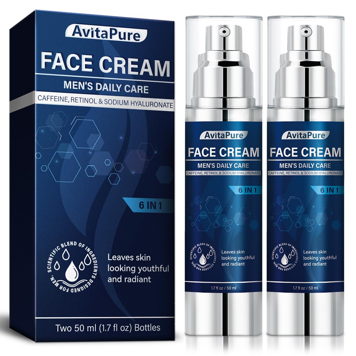AVITAPURE front packaging showing clean design and pump for easy use