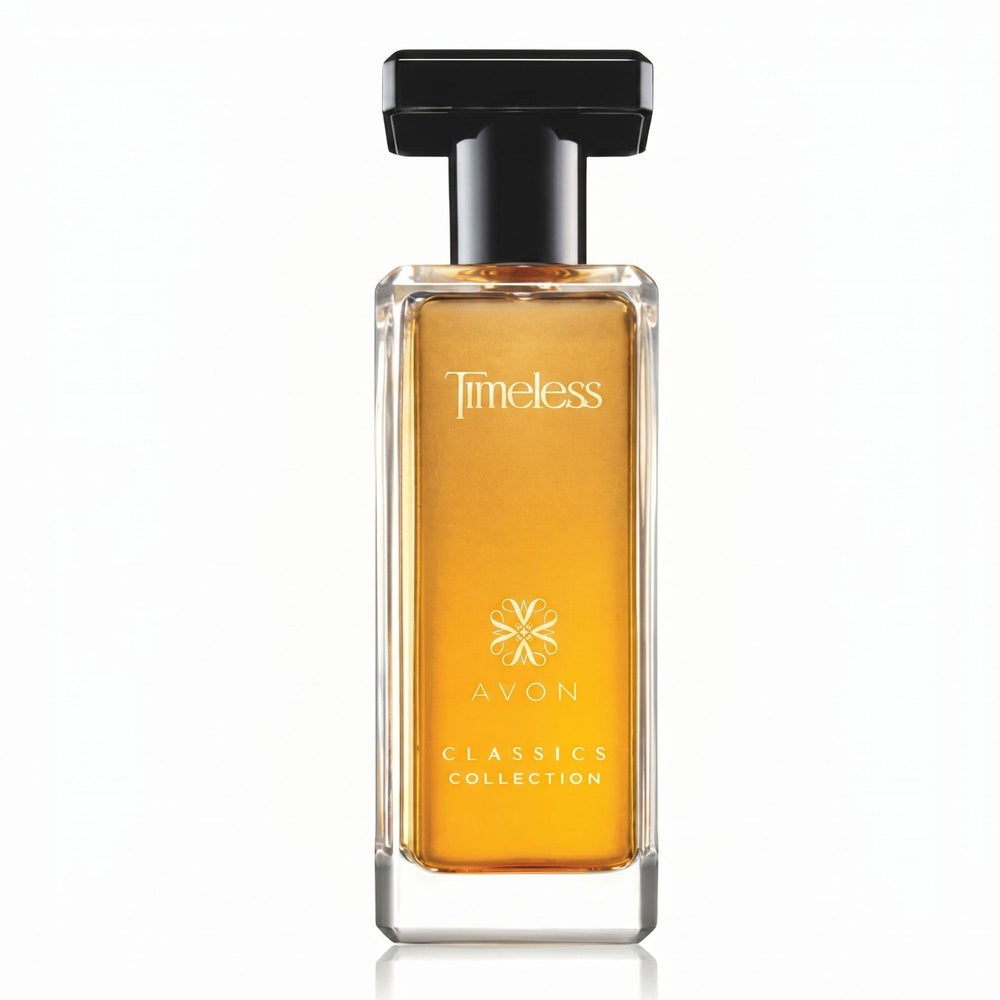 AVON front bottle view showing classic compact design and easy storage benefit