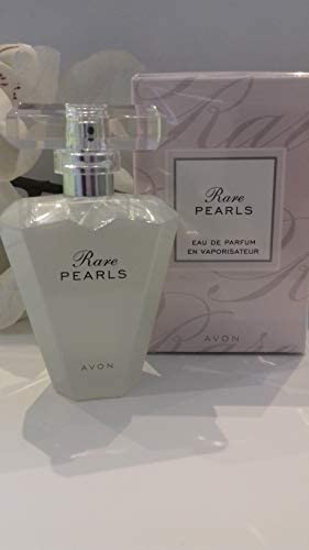 AVON Rare Pearls spray nozzle close-up highlighting easy application benefit