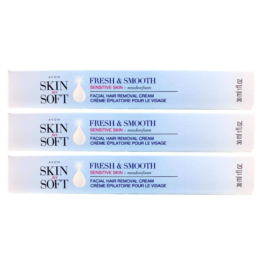 AVON front packaging showing three-pack and benefits for easy refill