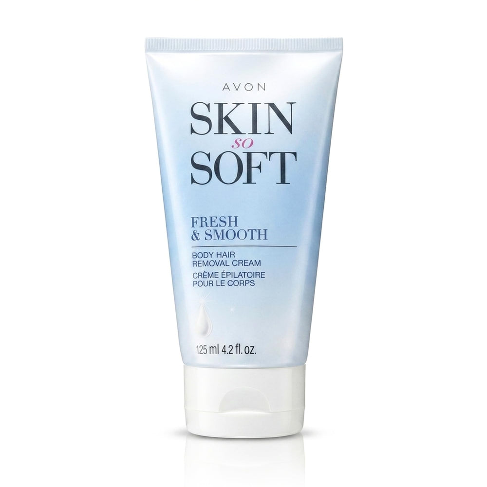 AVON tube front packaging showing product name and size benefits