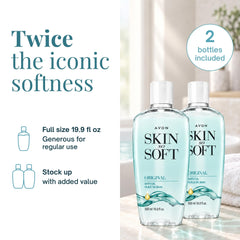 AVON bottle pouring a controlled stream emphasizing easy dispensing benefit