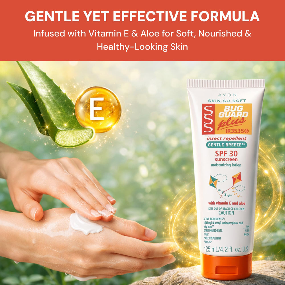 AVON SSS applied to forearm demonstrating smooth spread and even coverage