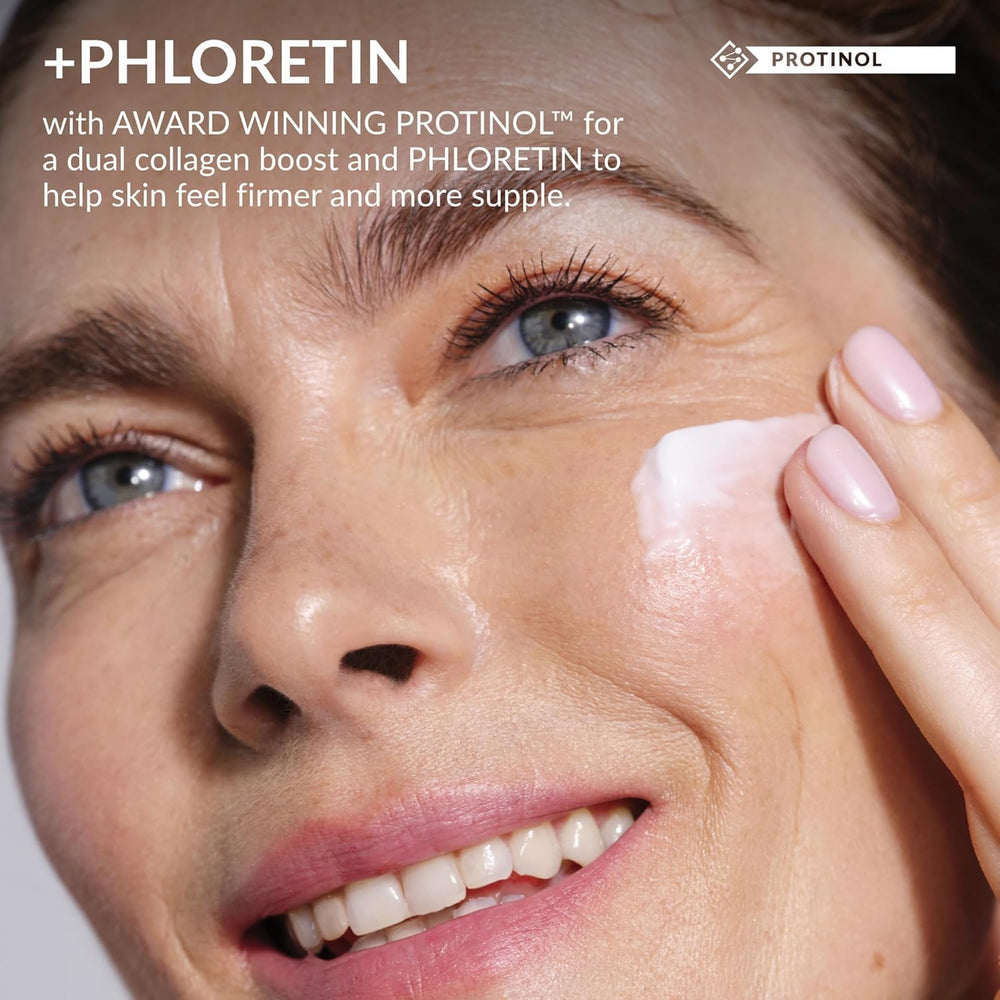 AVON cream held in hand showing size and easy application benefit